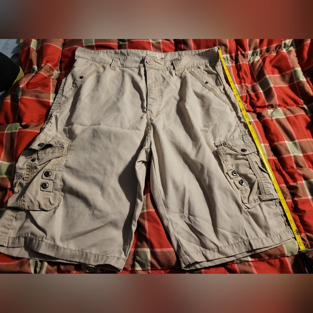 Khaki men's shorts